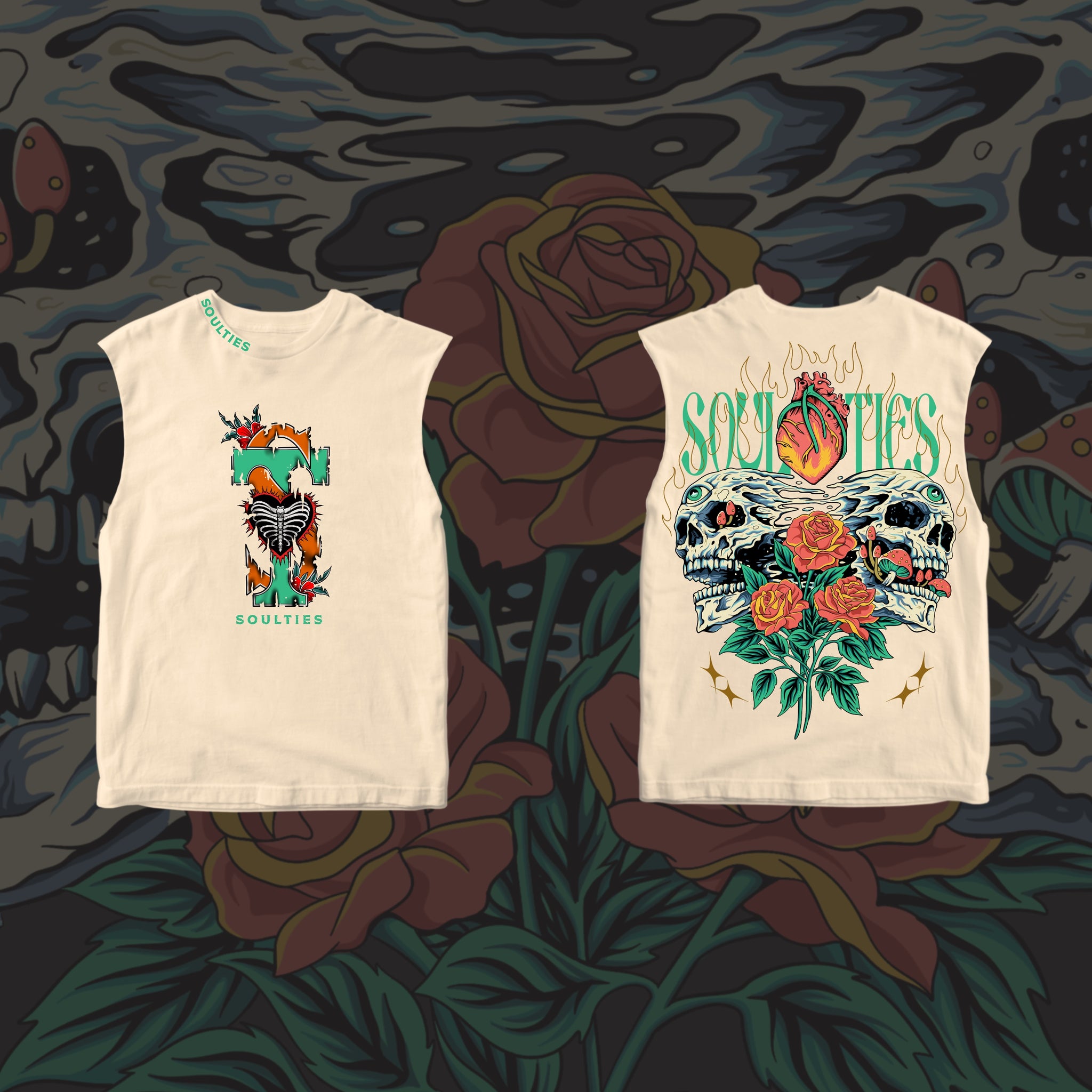 Men’s Heavyweight Cut-Off T-Shirt